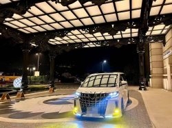 Go²EASY 跨境租車停靠珠海口岸,準備前往香港。